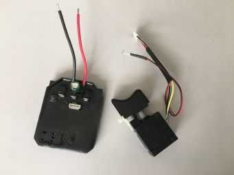 Модул, контролер с ел.бутон за безчетков мотор на винтоверт и др.