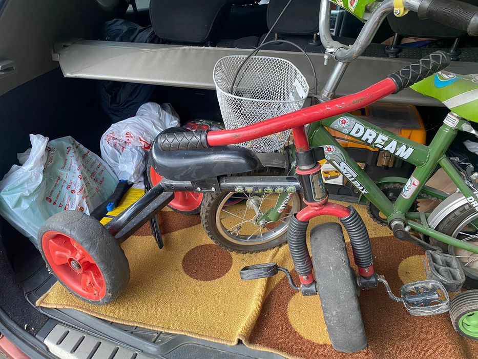 Велосипед трёхколёсный