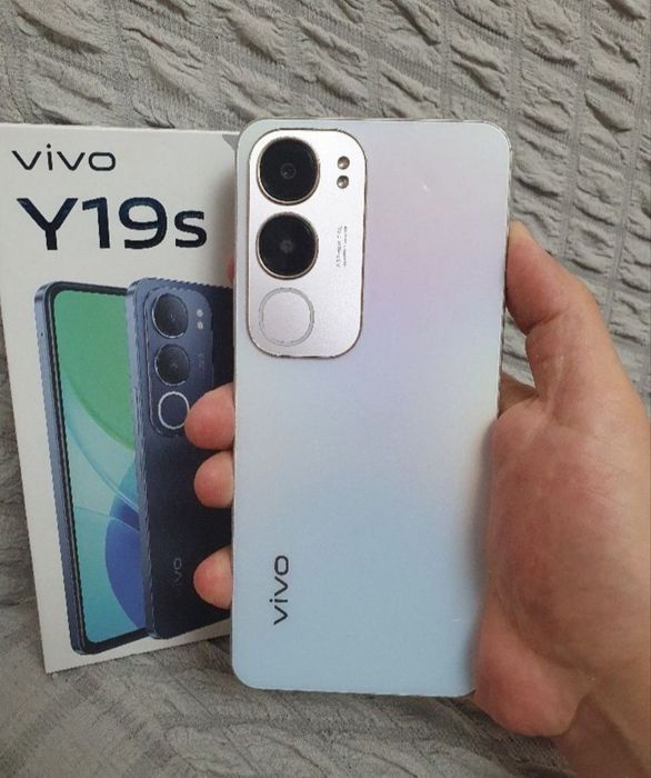 Vivo Y19S 8/128GB Silver Igravoy Original Karobka Holati Yaxshi Zor