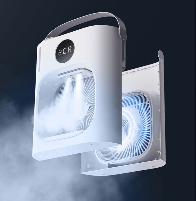 Умный вентилятор настольный  Cooling Fan таймером CL08
