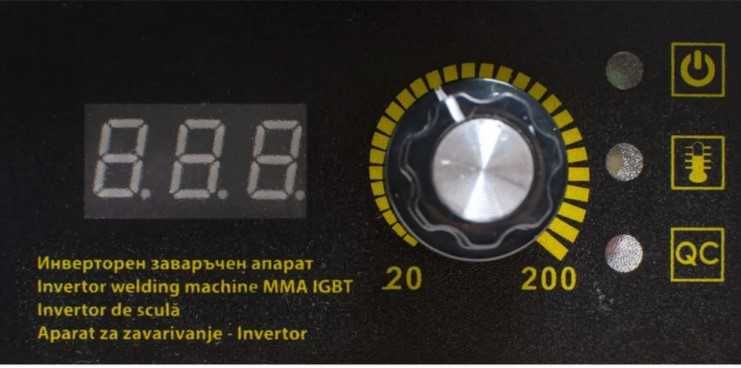 Инверторен електрожен Weldstar Compact ARC 200, 20 - 200 A, 1,6 - 5 мм