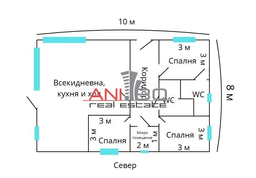 Продава се Къща в с. Звездица, Област Варна - 90 кв.м за 850 €/кв.м - Снимка #7