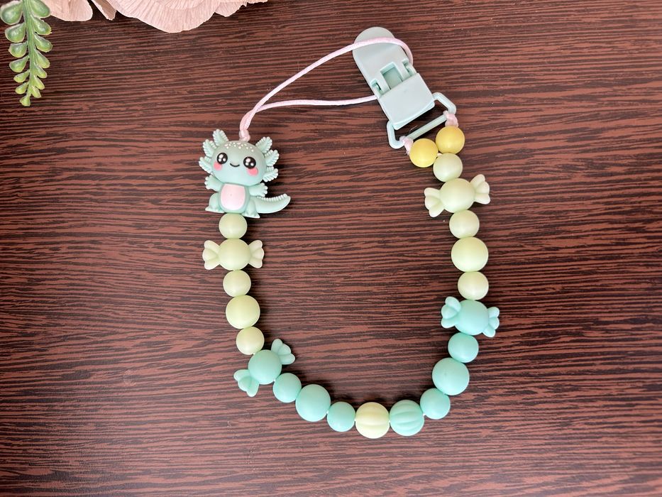 Accesoriu lantisor pentru suzete bebelusi