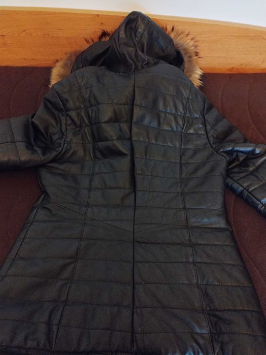 Дамско яке естествена кожа