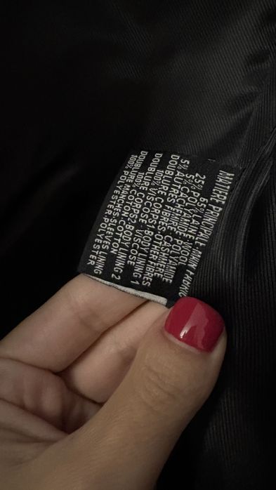 Палто в синьо Emporio Armani р-р М