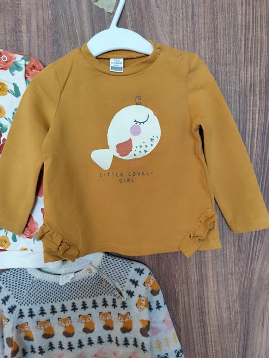 Детски плътни блузи 86 р-р