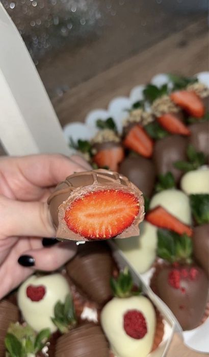 Клубника В шоколаде В наличии 15%