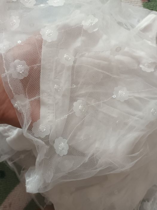 Нова рокля за малка принцеса 68 р-р/ 3-6 м.