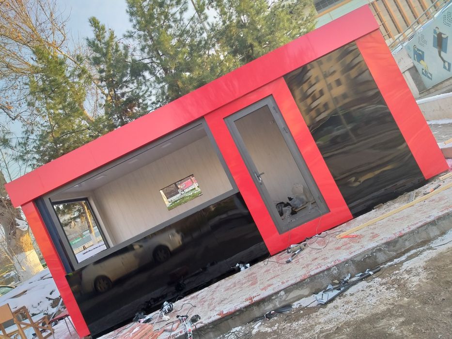 Konteyner uy, ofis, do'kon, dala hovli,ishchilar uchun yotoqhona, m