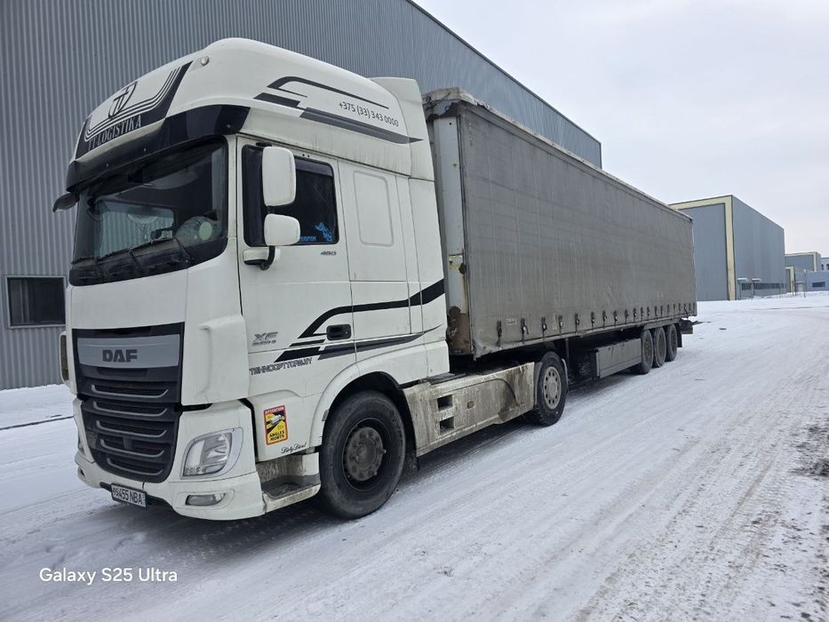 DAF XF EURO 6 + KRONE прицеп Сотилади