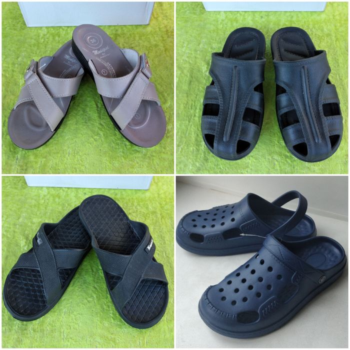 Кеды спортивные. Шлёпанцы.