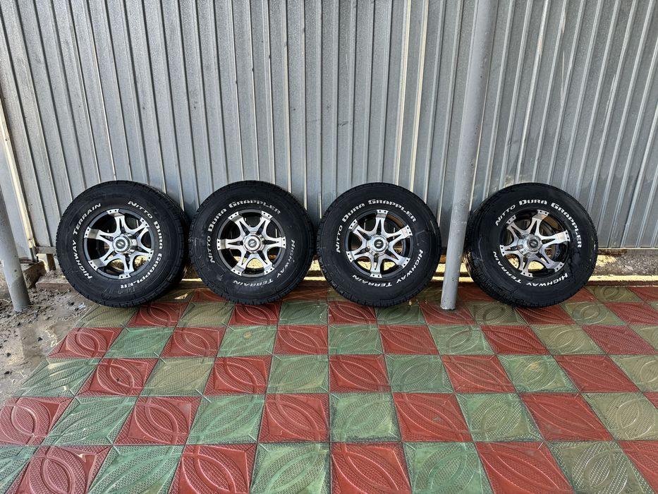 31-е колеса в сборе в отличном состоянии на mitsubishi