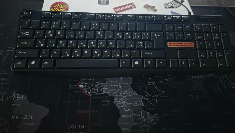 Продаётся клавиатура Borofone  клавиатура сатылады