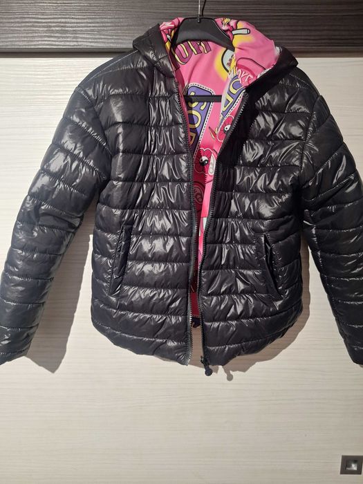 Двулицево олекотено тийн яке за момиче