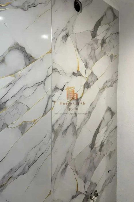 Гибкий мрамор, бмбуковые панели, шпоны