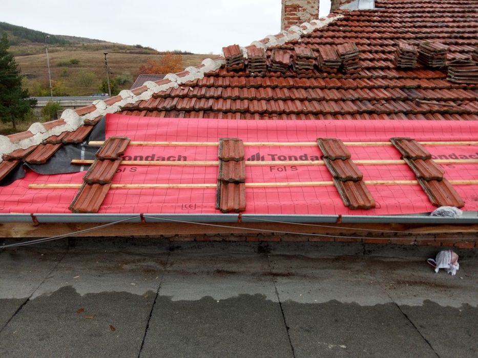 Ремонт на покриви изграждане на нови покриви