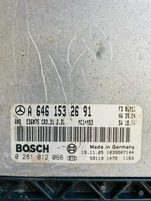 Kit de pornire Mercedes Vito 2.2CDI A6461532691 0281012066 EDC16C2