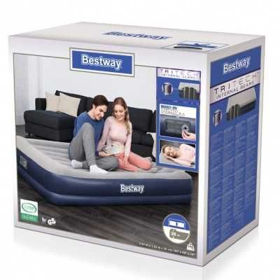 Двуспальная надувная кровать. Bestway-152х203х36 см Доставка БЕСПЛАТНО