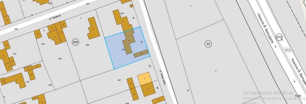 2 имота -232кв къща   / парцел 1440 кв двор  в с. Калипетрово