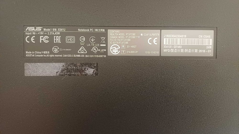 Laptop ASUS X541U – Perfect pentru Office, Filme și Școală + Mouse CADOU!