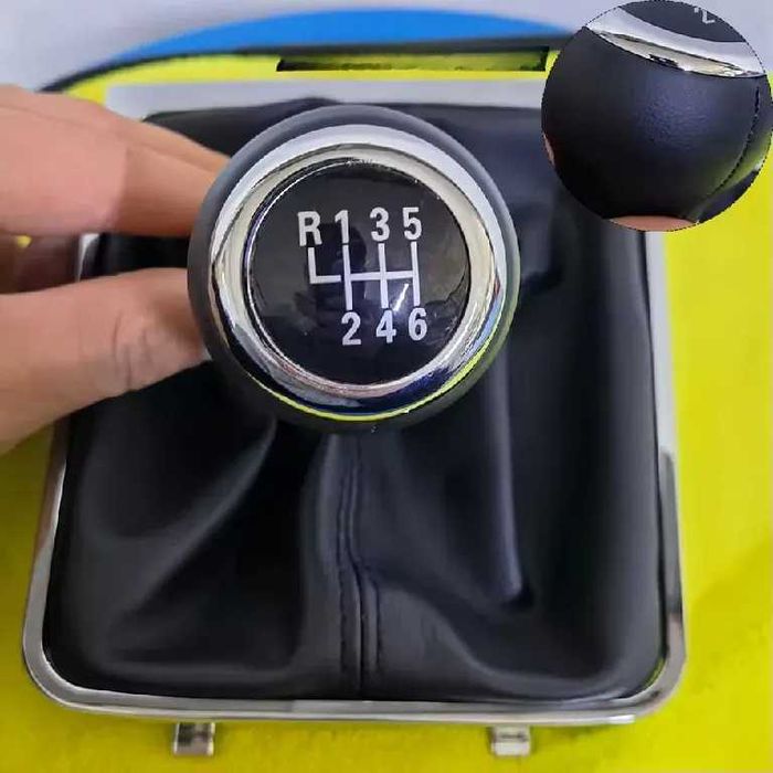 Maneta Nuca Schimbator cu Manson din Piele VW Volkswagen Passat B6