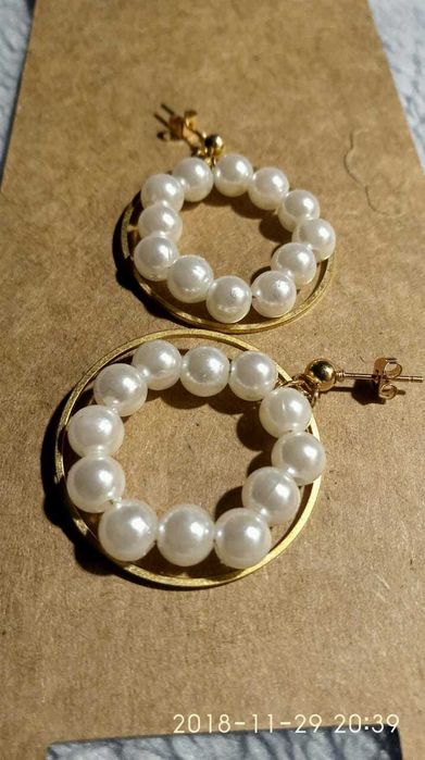 Серьги новые дешево