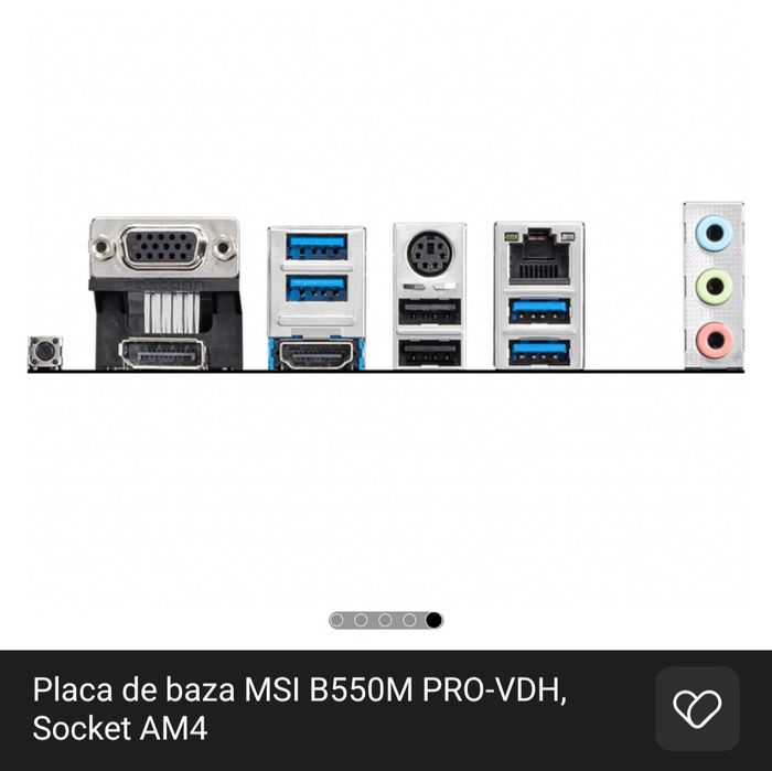 PC Emag AMD 5600G  * 32gb RAM * MSI B550m * Sursă Carcasă Box Garantie