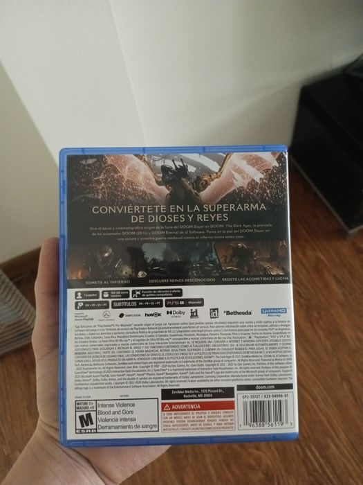 Новый Doom the dark ages ps5