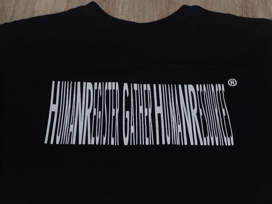 Human Register Code tee
