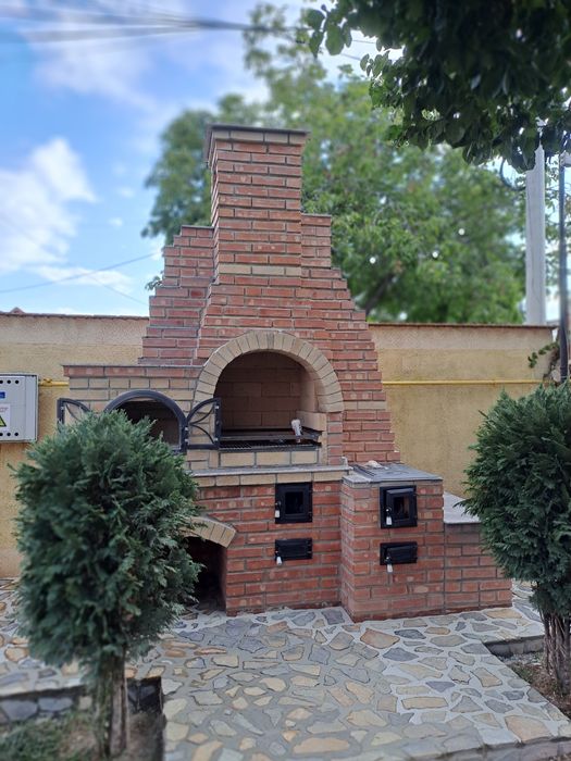 Efectuând grătare din cărămidă