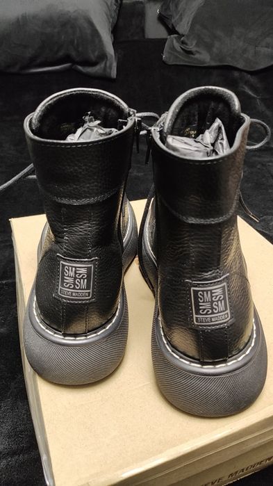 Steve Madden, Ghete din piele Wanny, noi - 39