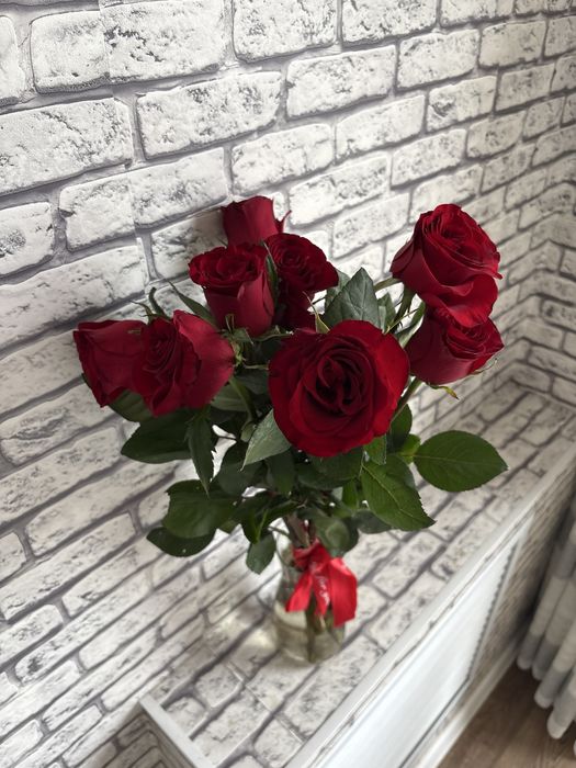 Роза свежий букетик