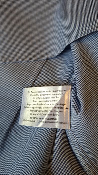 Солидная рубашка Olymp Level5 (body fit)