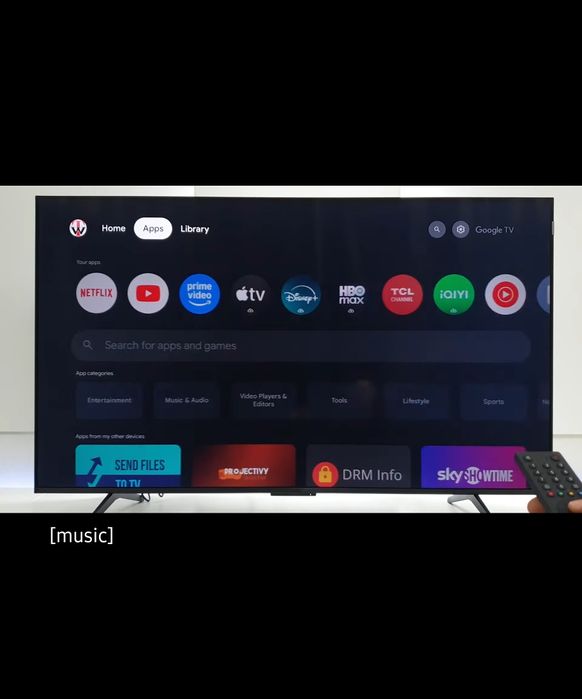 Vand televizor QLED TCL 43P7K