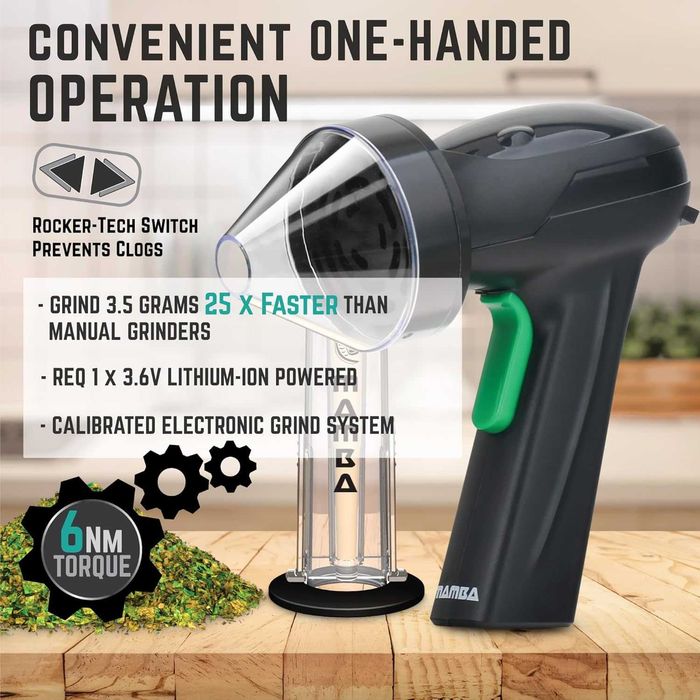 Rasniță Electrică Mamba Monster USB pentru Ierburi și Mirodenii