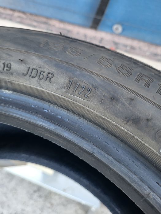195 55 16 Dunlop 2бр зимни дот 22