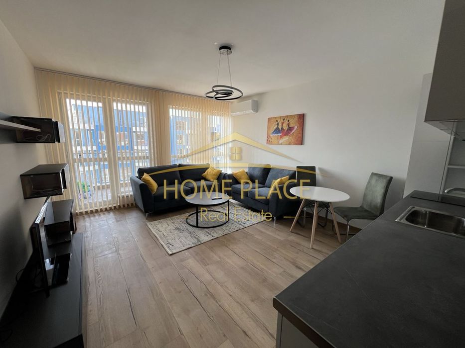 Дава се под наем Двустаен апартамент в Варна, м-т Пчелина - 55 кв.м за 433.5 € - Снимка #2