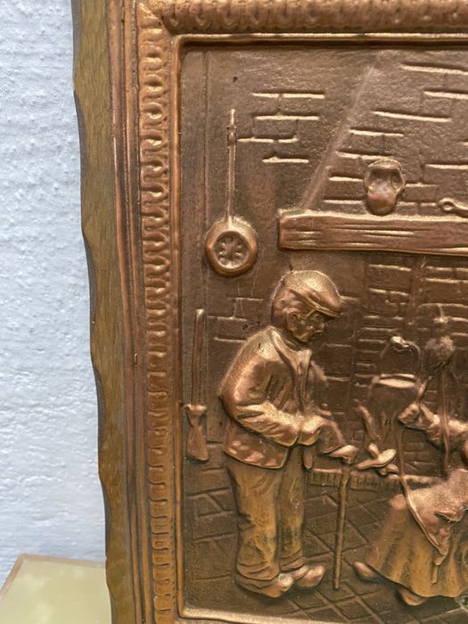 Немско пано за стена от мед