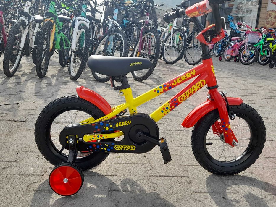 GEPARD Велосипед 12" JERRY червен