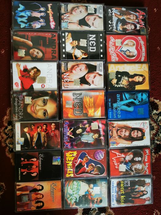 Casete audio K1 Holograf Talisman Mădălina Manole Asia Blondy Animal X