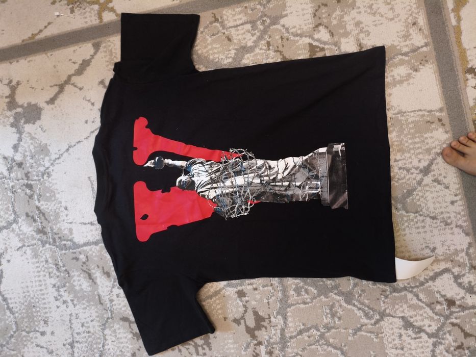 Vlone футболка хлопок