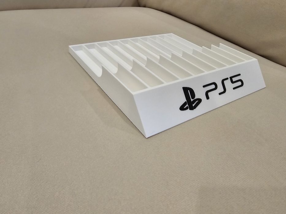 Stand jocuri PS5/PS4 - suport pentru 10 carcase
