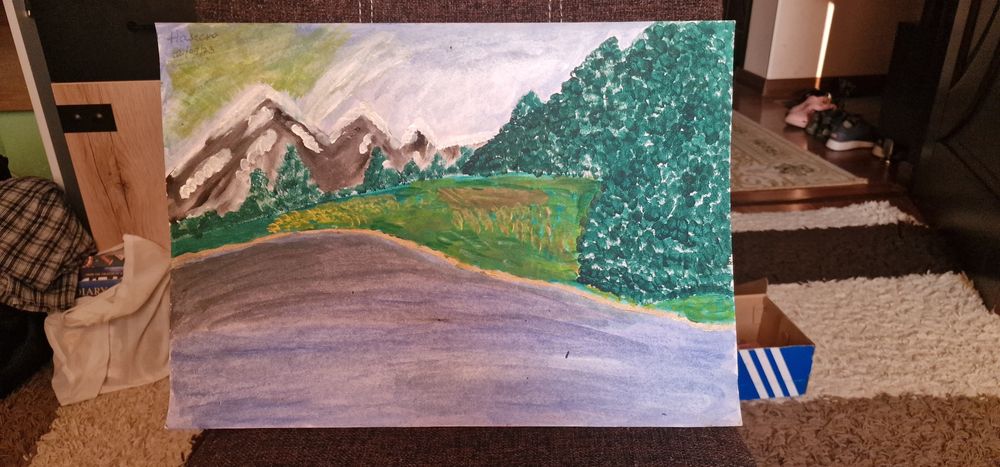 картины природы и балерины