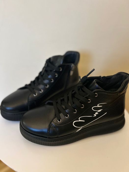 Дамски боти естествена кожа 38-39 размер