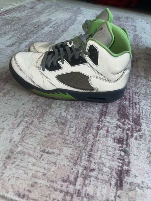 Jordan 5 Retro Green Bean