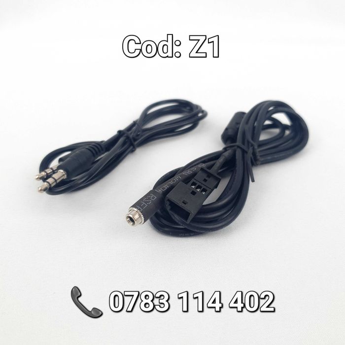 Cablu AUX-BMW E39 E46 E53-Auxiliar Audio-Cu 3 pin-Navigatie-Adaptor-Z1