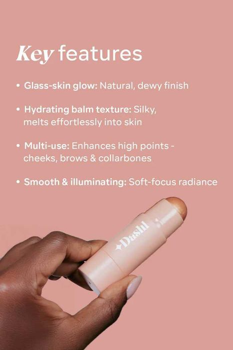 Fond de ten  Dashl Glow Obsession Skinstick Culoare Glass Glaze