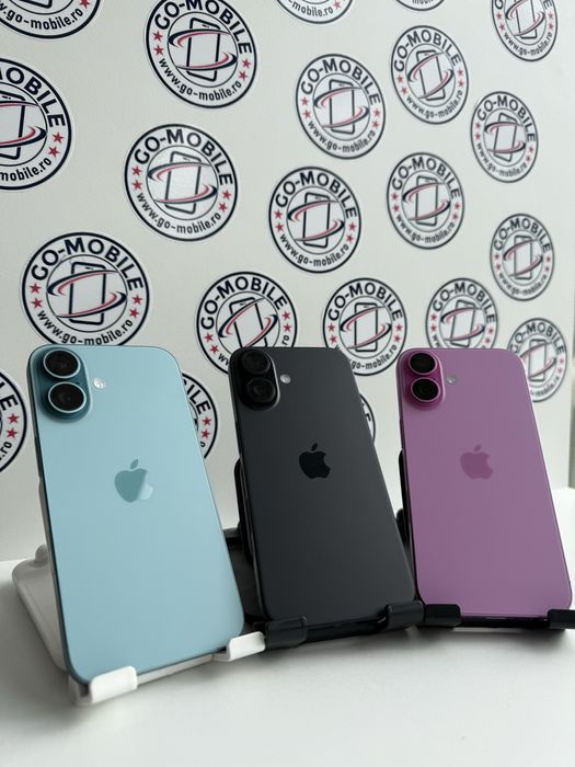 iPhone 16 - 128GB - Negru - 92-100% - Impecabil - Garantie