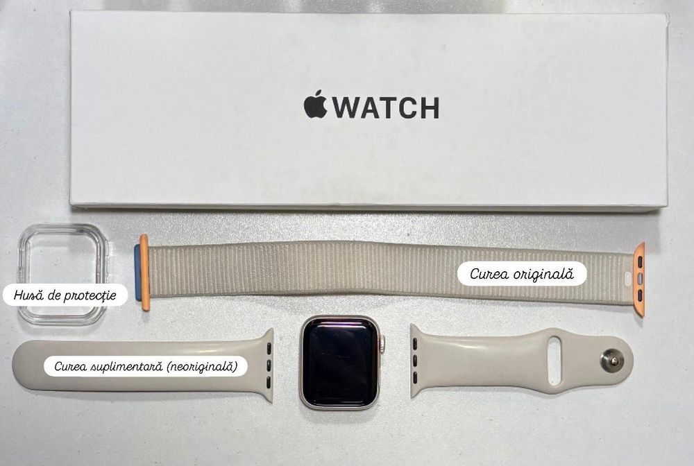 Apple Watch SE (2nd Gen, 40mm, Starlight)