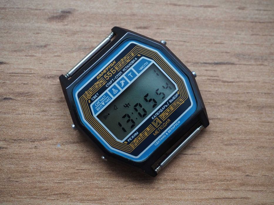 Ceas Electronika Kamerton, cu melodii, sticlă minerală, NOU, 16 var.